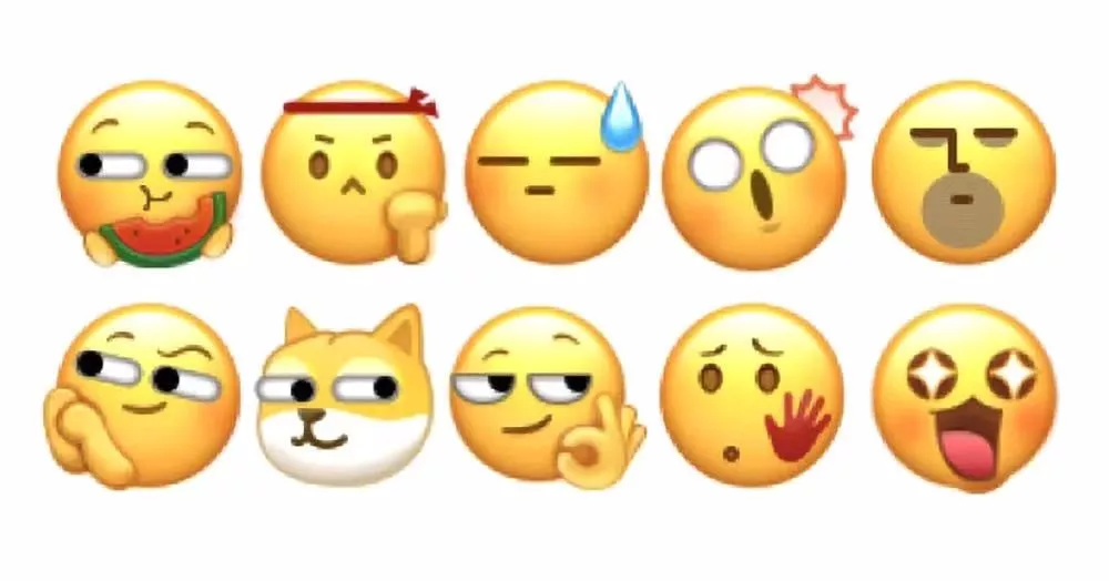 2020年emoji表情包新鮮出爐，神情奧妙，似乎看透了一整年