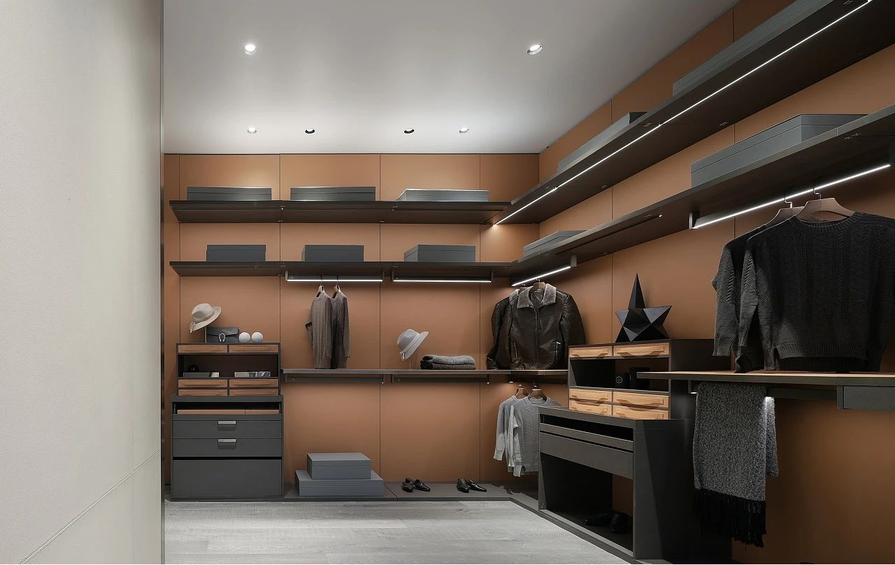 翰诺威丨定制衣柜质感的3要素很重要