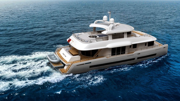 土耳其游艇品牌Licia Yachts发布24米动力双体探险概念游艇