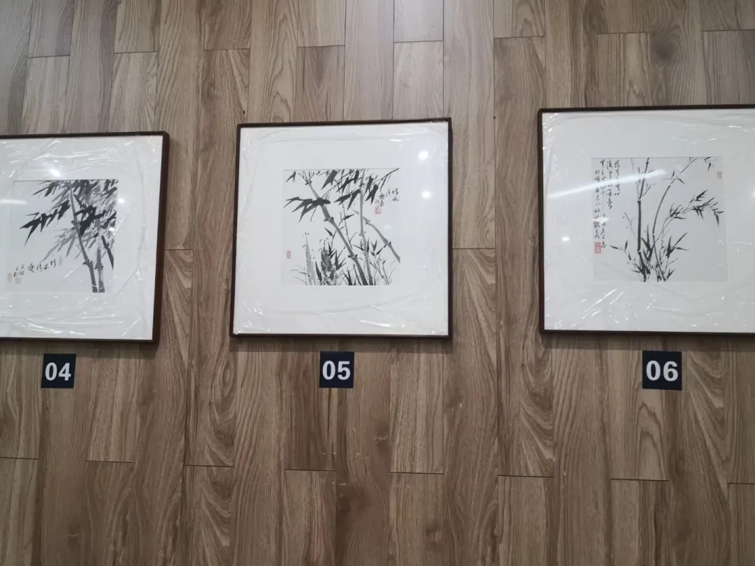 侨领齐聚于温肯,助力方炯书画作品展