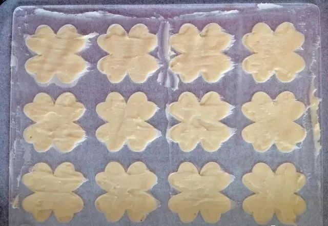 Biscuit of small fairy of pure and fresh small originality -- jasmine flower tile