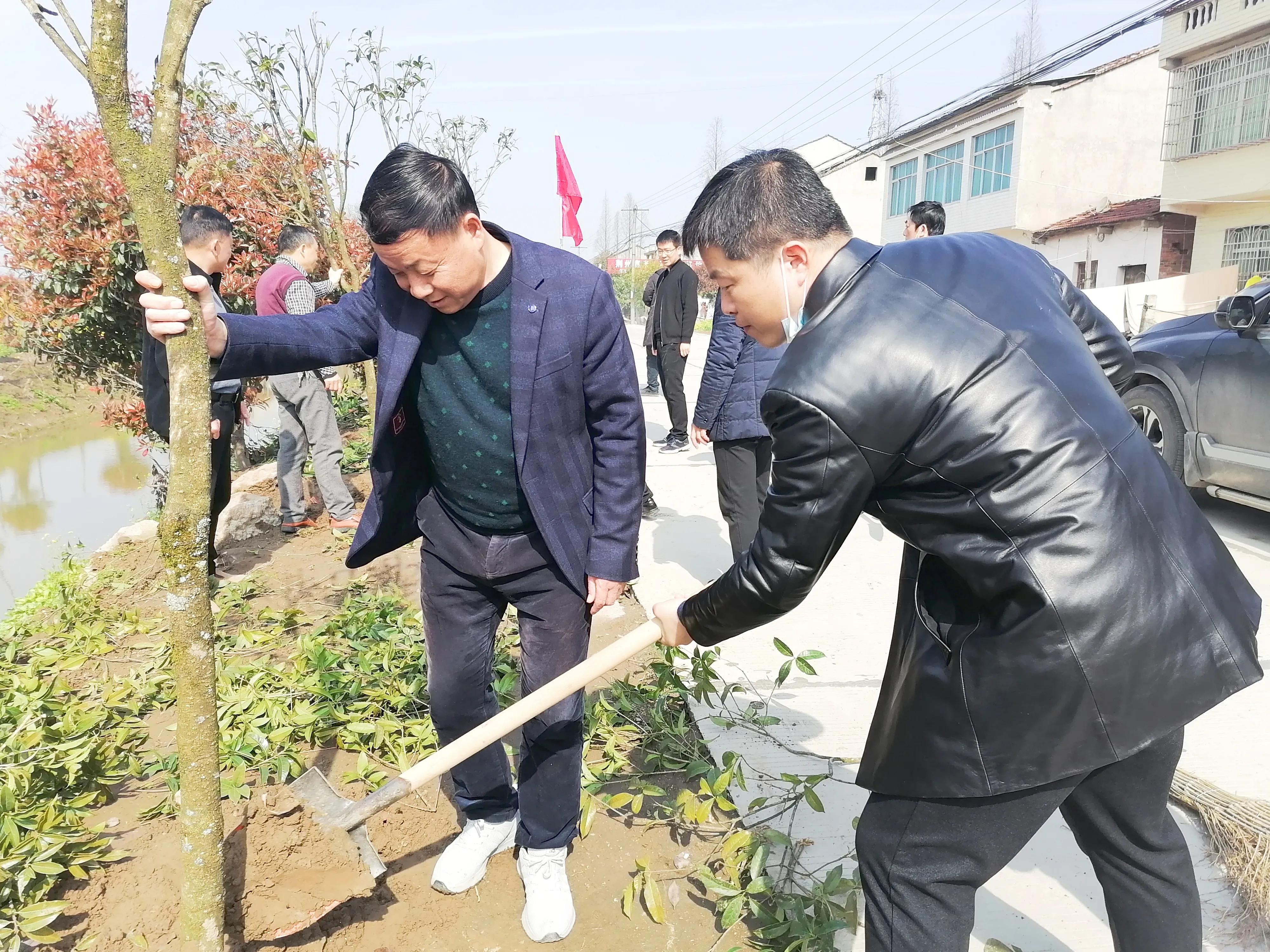 [3.12植樹節]  柘木鄉組織開展植樹節植樹活動