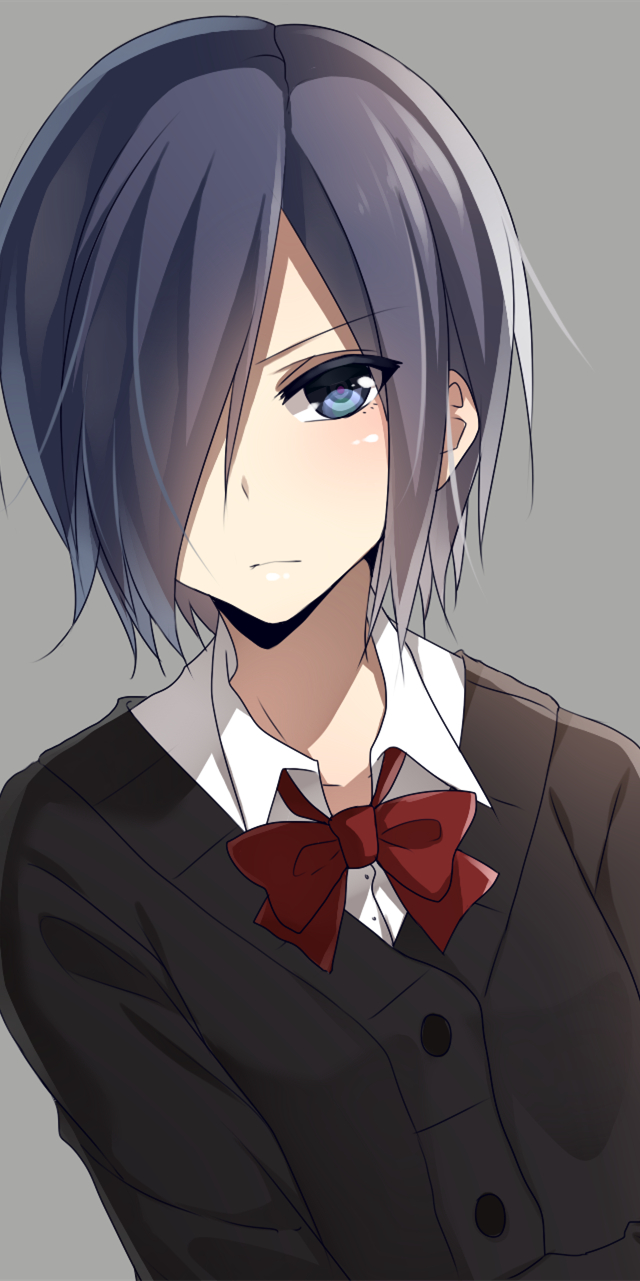 東京吃貨 喰種 霧島董香動漫全面屏壁紙無水印分享 小酒窩cici Mdeditor