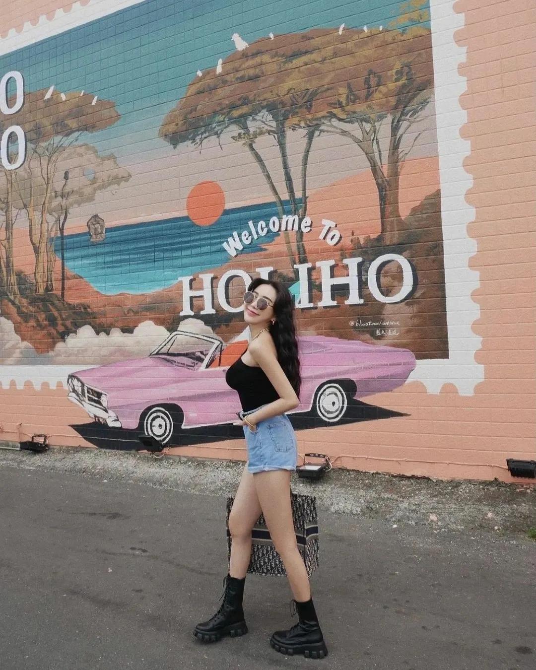 颜值高身材好ins美女小姐姐街拍大片图片
