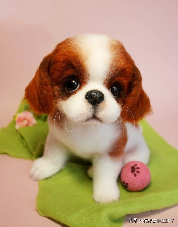 一根针 几团羊毛 戳吧戳吧 就能戳成一只可爱的喵喵 羊毛毡耶 家居 蛋蛋赞