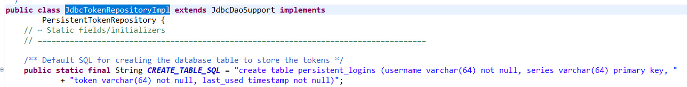 Spring Security记住我功能实现及源码分析