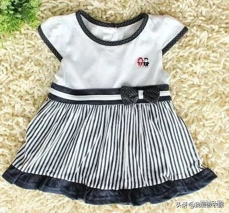 夏季漂亮的女宝宝的小裙子，宝妈们都来做一条
