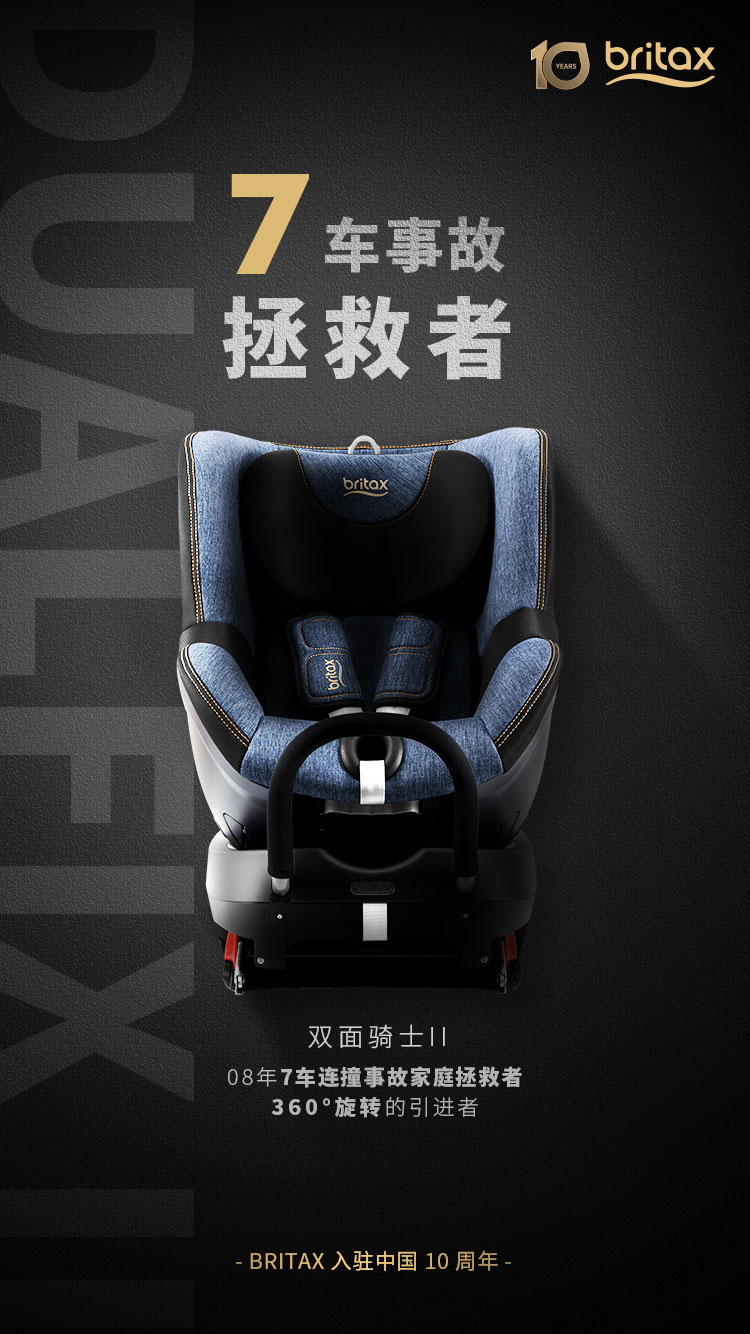 Britax进驻中国十周年：你的宝宝还被抱着乘车吗？