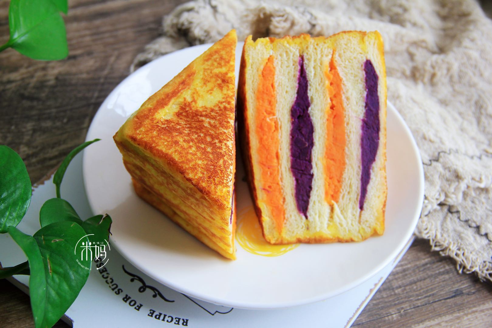 图片[13]-彩虹三明治做法步骤图 营养又好吃补充能量不长肉-起舞食谱网