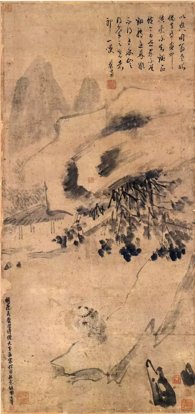 这位和尚的画,简到了极致,影响后世几百年