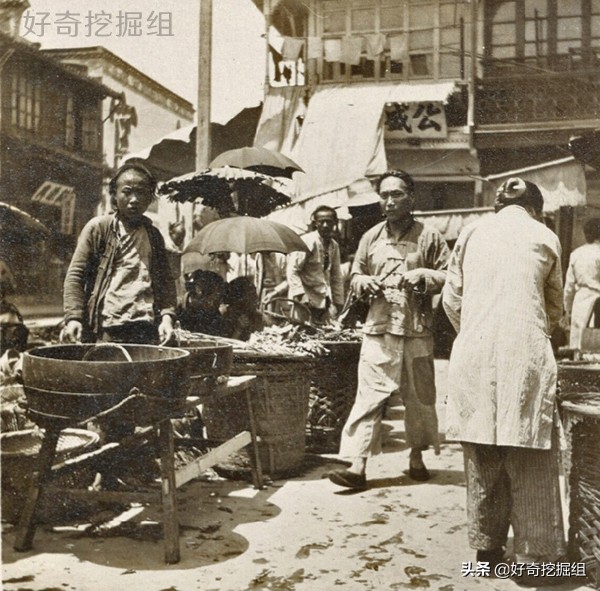1908年珍贵晚清老照片，那时候雷峰塔还没倒塌