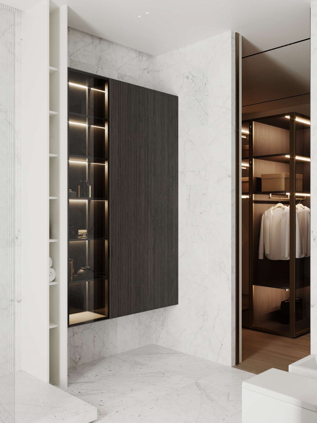 现代 | 208M²大平层，看看俄罗斯设计师怎么装修