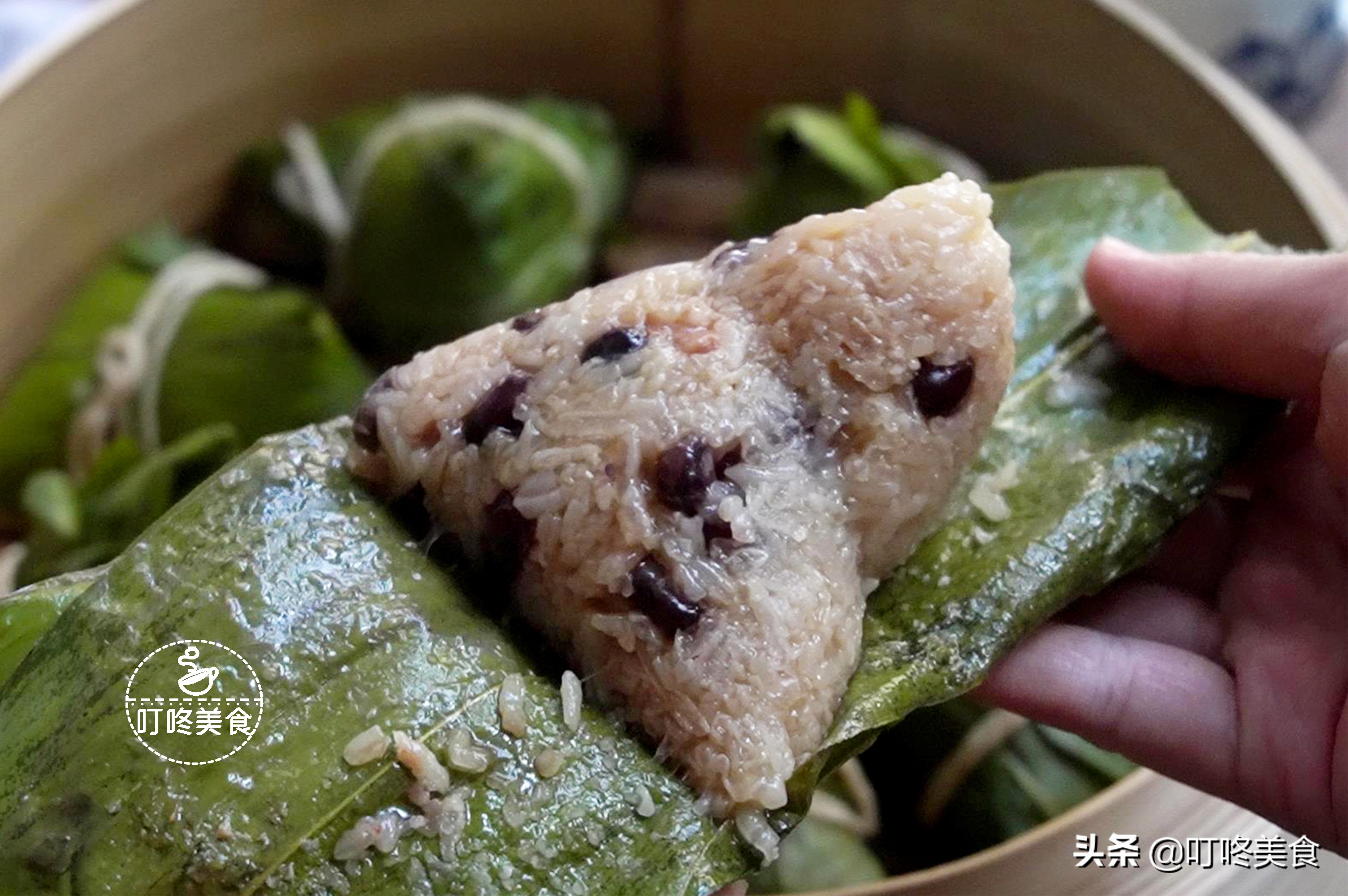 吃了20年粽子，最馋的还是这个馅的粽子，包法简单不露馅，太香了