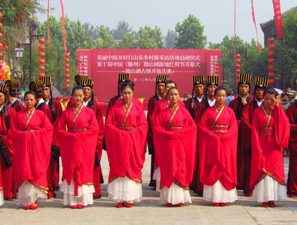 山东旅游：滕州微山湖湿地采风记（图）