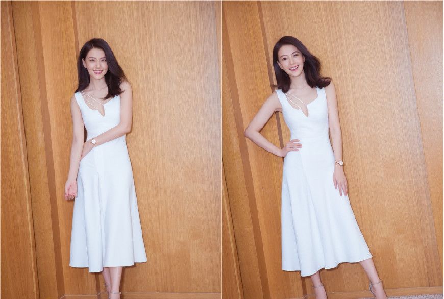 高圆圆和舒淇素颜同框，两位女神都很漂亮，网