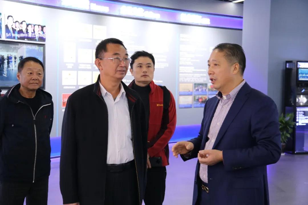 中共潍坊市委党校副校长林国祥一行莅临正泰参观考察