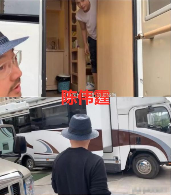 郭麒麟的房车，张子枫的房车，娜扎的房车，赵