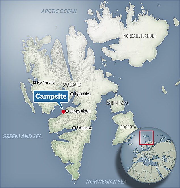 荷兰男子在挪威岛露营，深夜被北极熊拖出帐篷撕咬致死，血迹飞溅