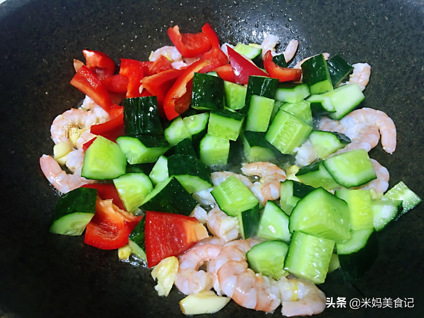 图片[8]-黄瓜炒虾仁做法步骤图 高蛋白低脂肪多吃不长肉-起舞食谱网