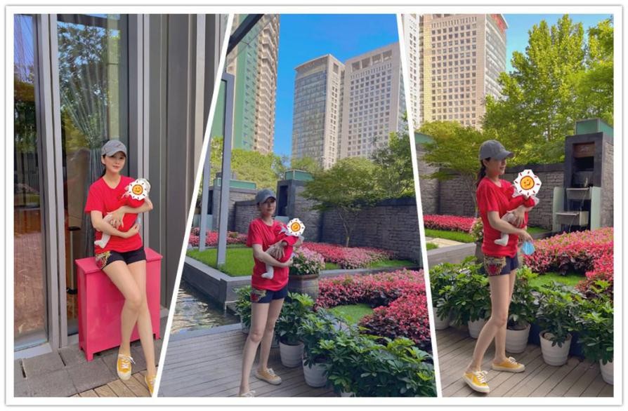 杜淳老婆是圈外人，私下一身T恤配短褲，顏值倒是不輸女明星