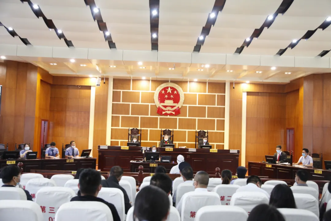马龙区人民检察院组织开展冯某某涉嫌受贿案观摩示范庭