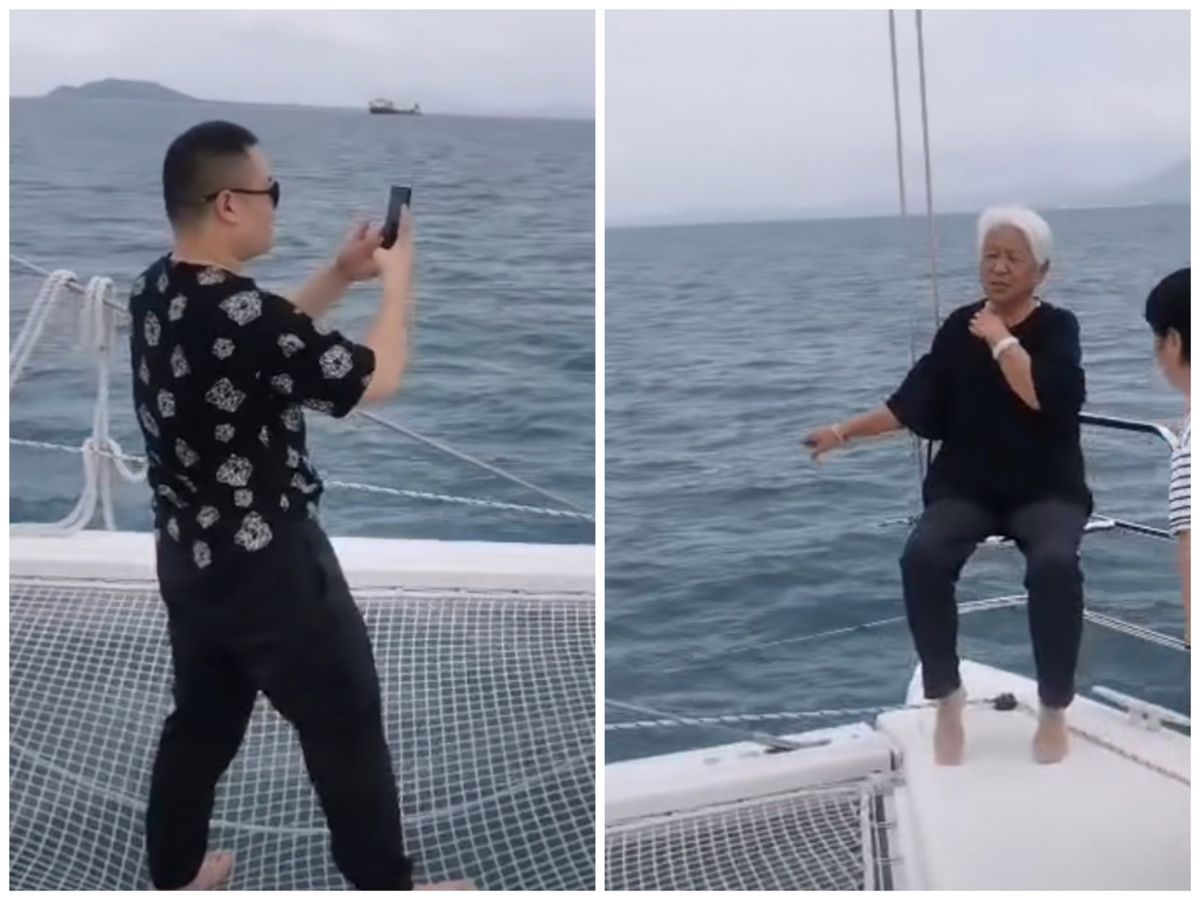 岳云鹏带母亲坐游艇，曾穷到睡牛棚现收入千万