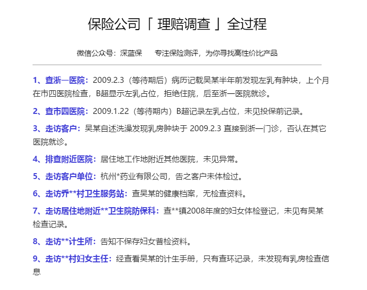 理賠大揭秘！保險公司是怎么調查個人資料的？