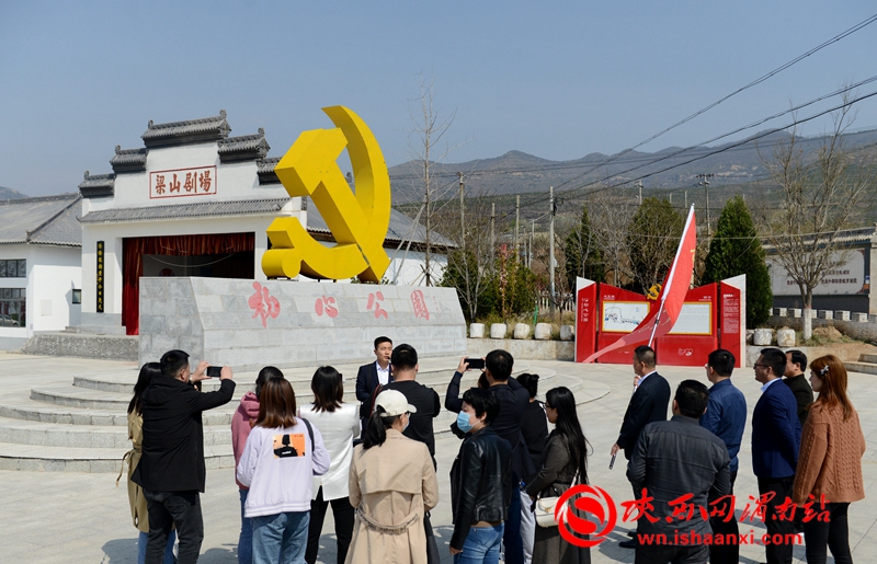 渭南“奮斗百年路 啟航新征程”主題采訪活動(dòng)走進(jìn)合陽（組圖）
