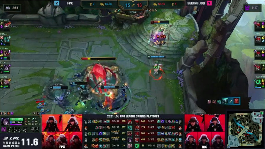 Phoenix of fire of the contest after 2021LPL spring sports season flies again! 3 issue JDG than winning