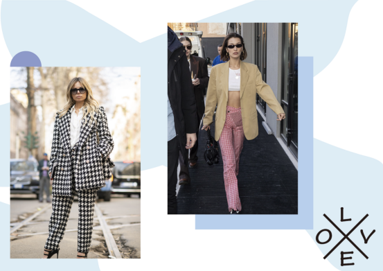 复古风今年强势来袭，款式百搭的格纹裤“卷土