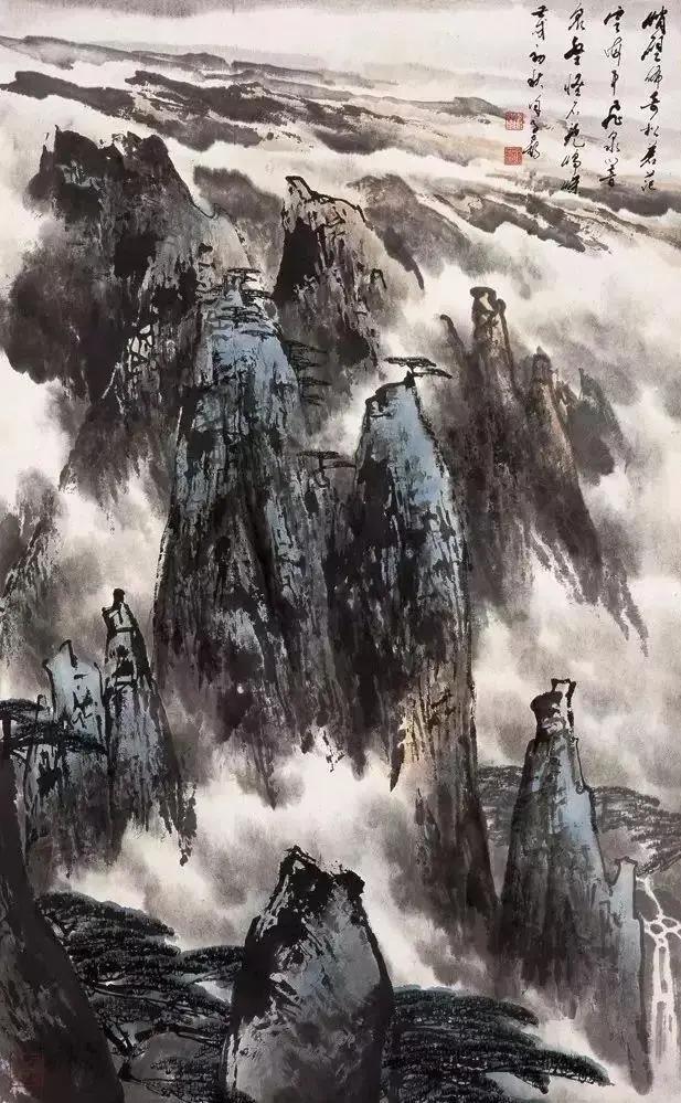 现代画坛中的"安徽八老"