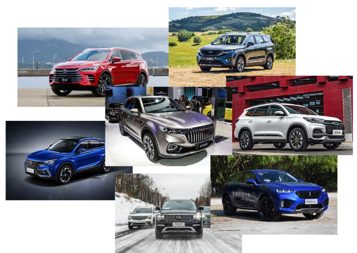 国产中型SUV内饰对比，你觉得谁更耐看？