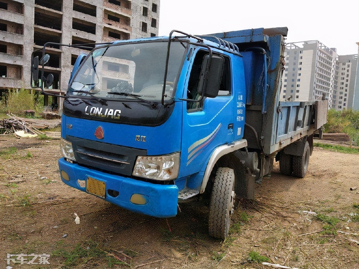 农村建材运输好帮手卡车司机江淮骏铃小自卸车我很