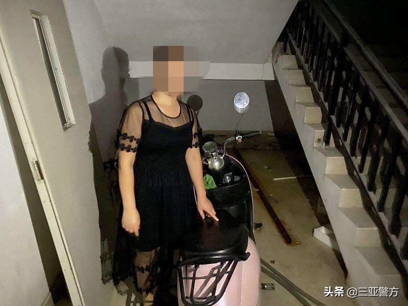 此時不下手更待何時女賊盜竊電動車李肖楠中隊擒之