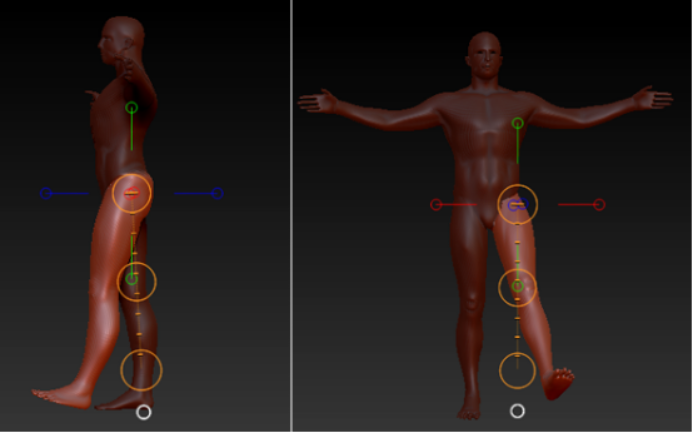 资深Zbrush建模师教你如何用选区制作遮罩调整角色姿势
