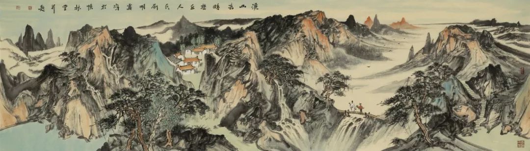 读古能悟 捉笔手灵——青年画家刘明雷的山水“悟心”