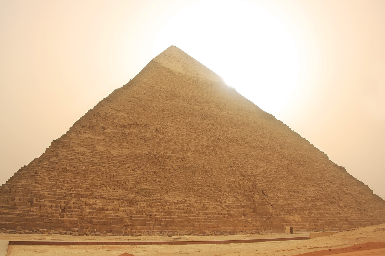 最大的金字塔，古代世界八大奇迹之一