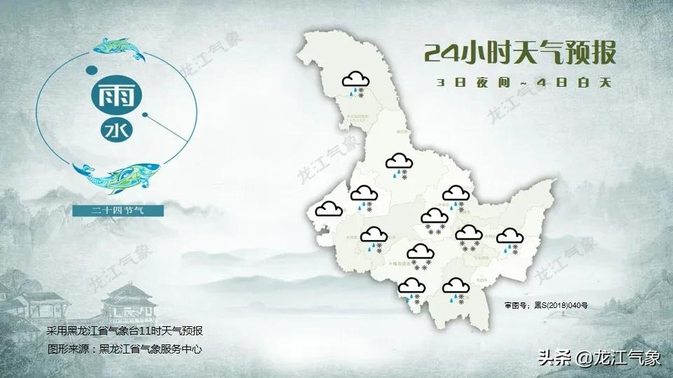 黑龙江新一轮雨雪天气来袭