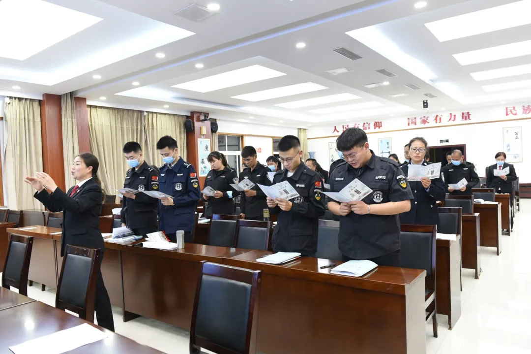 「教育整顿」麒麟区检察院:道德讲堂学模范 法治精神永流传