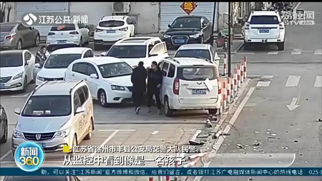 糊涂老爹教14岁儿子“练车”连撞6车：拉手刹都停不下来