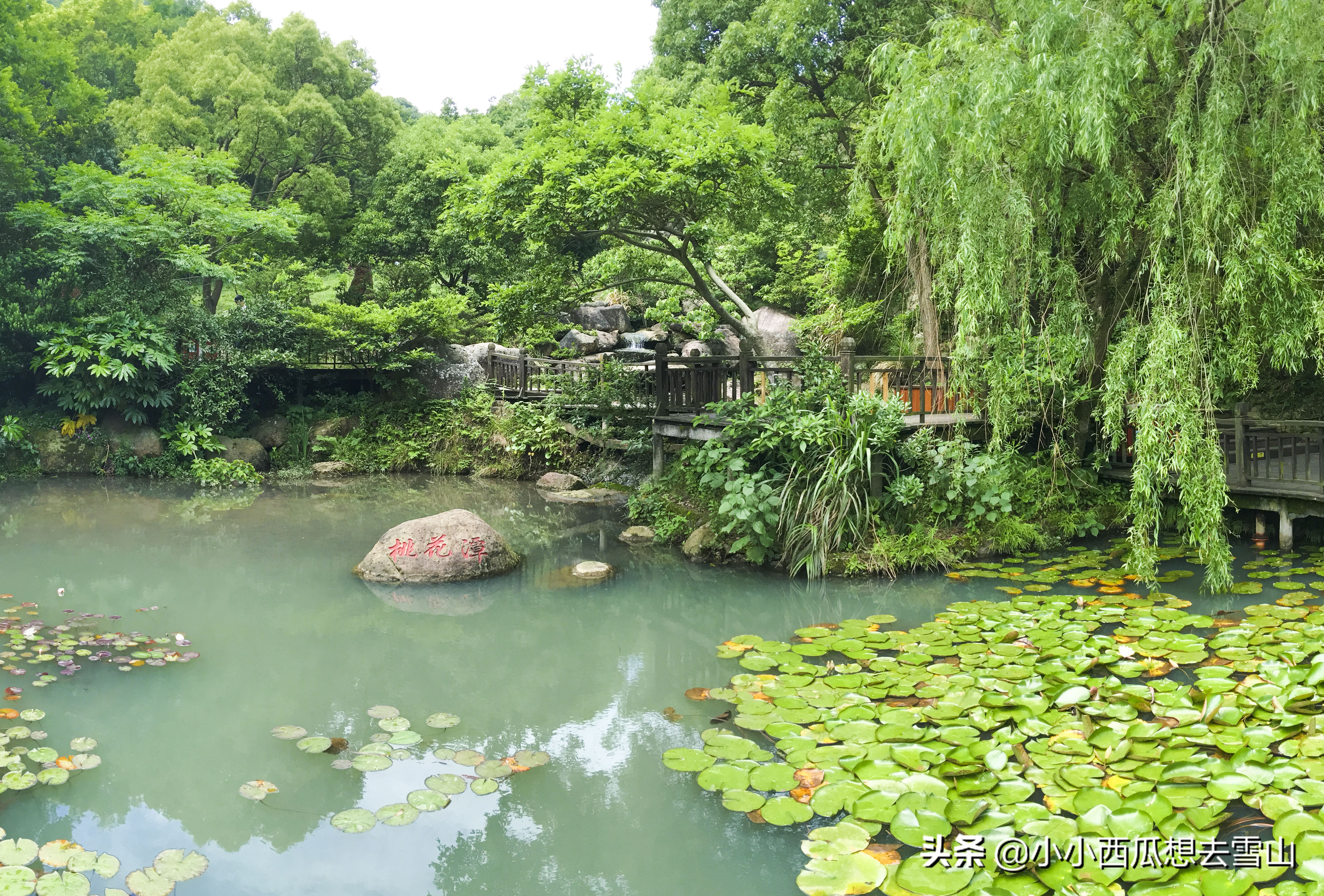 金庸笔下的世外桃源之地，拍摄过多部影视剧，