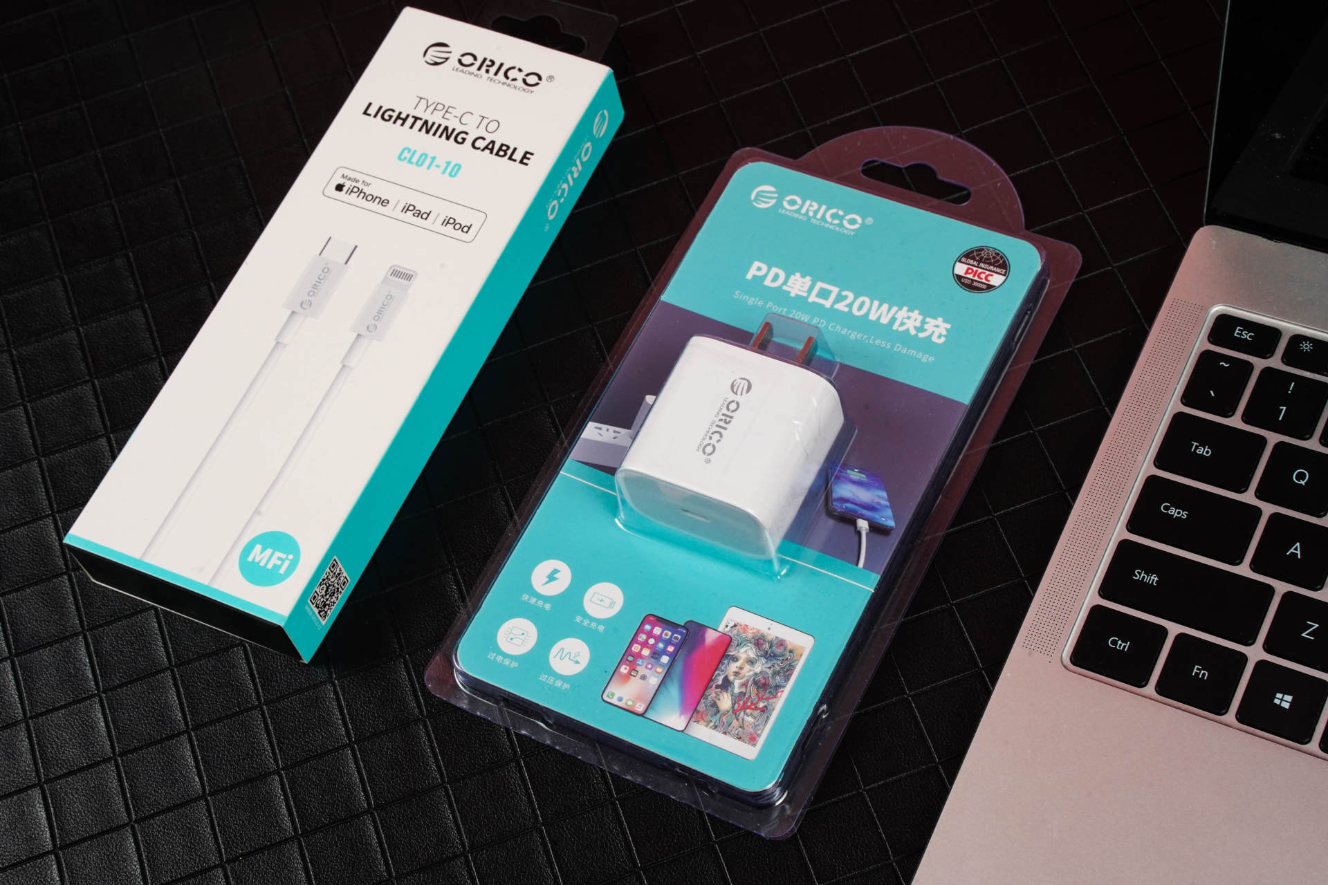 ORICO充电器套装，快速解决多种手机没电问题