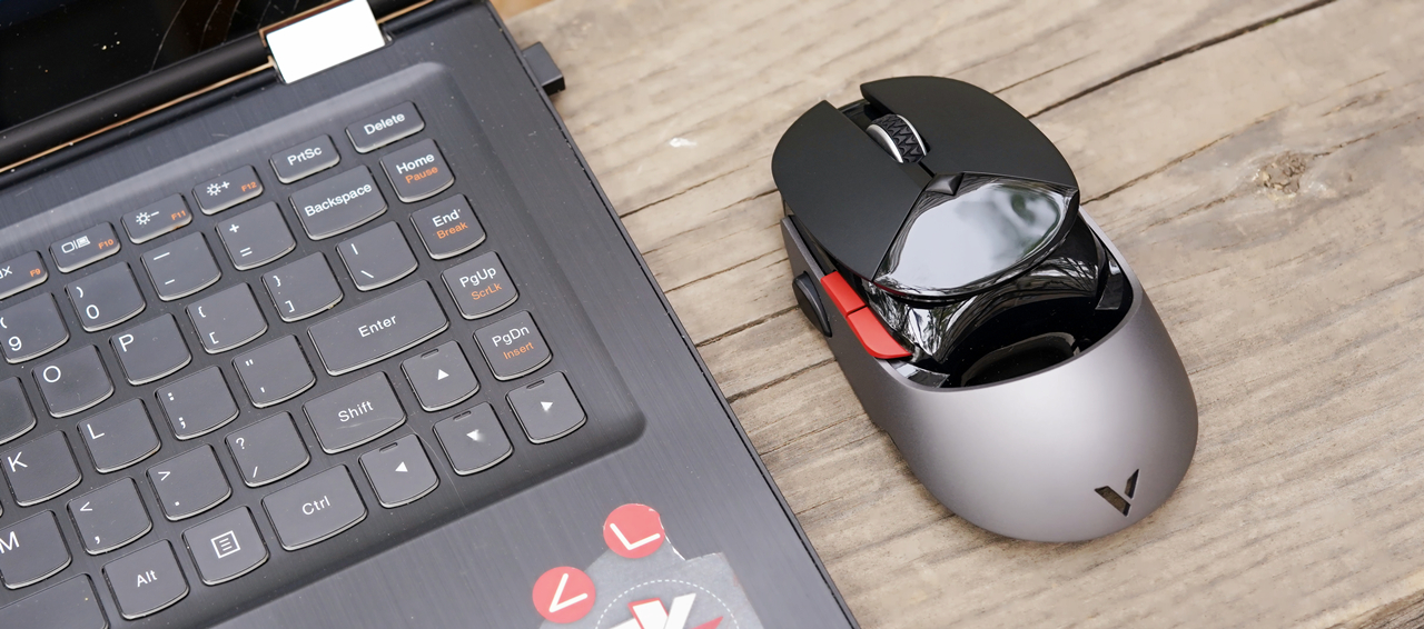 电竞级屏显雷柏VT960双模游戏鼠标游戏体验快人一步