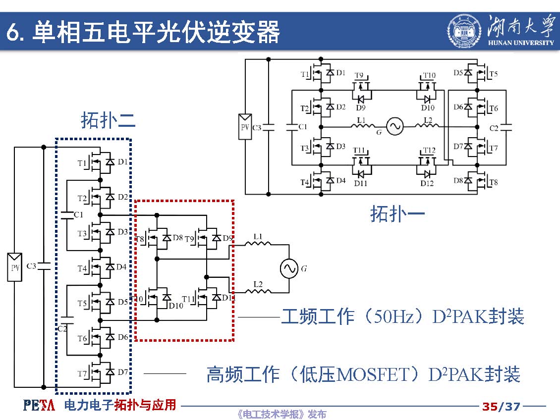 湖南大学汪洪亮教授：低成本光伏并网逆变器拓扑与控制技术探讨