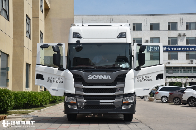斯堪尼亚的国六入门车型,特别适合快递运输,据说