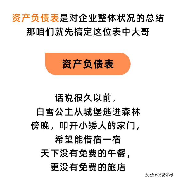 3分钟读懂“资产负债表”，看不懂算我输