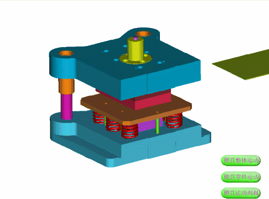 模具动态图，看清模具制造原理