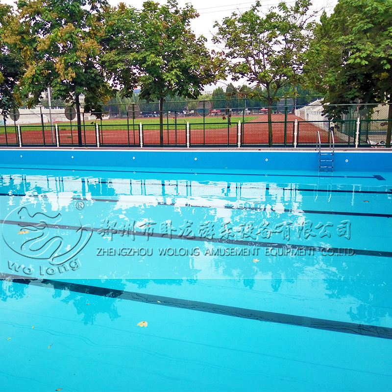 这两种成本不高的移动式泳池轻便易搭建，适合游泳场馆使用
