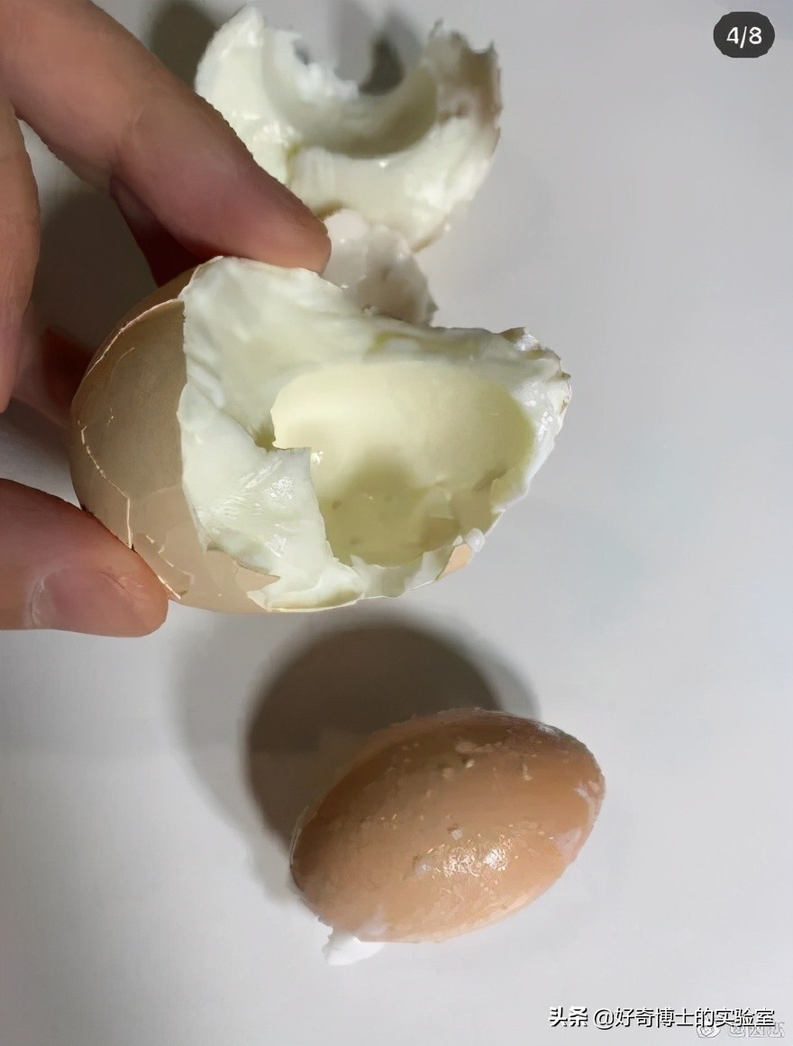 雞蛋居然能下蛋中蛋