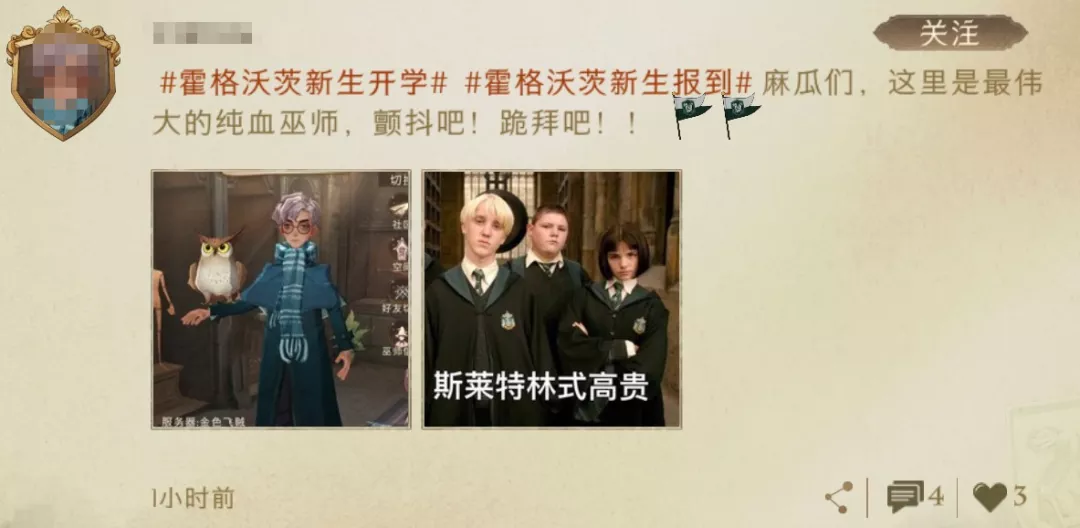 《哈利波特:魔法觉醒》:江湖人称「小校内网」